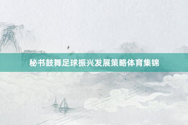 秘书鼓舞足球振兴发展策略体育集锦