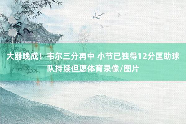 大器晚成！韦尔三分再中 小节已独得12分匡助球队持续但愿体育录像/图片