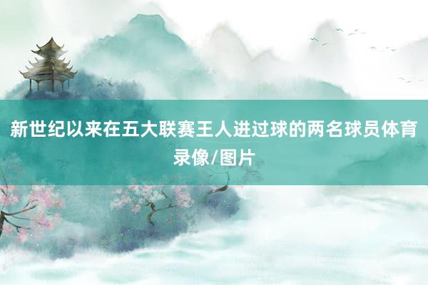 新世纪以来在五大联赛王人进过球的两名球员体育录像/图片