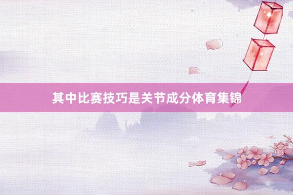 其中比赛技巧是关节成分体育集锦