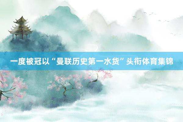 一度被冠以“曼联历史第一水货”头衔体育集锦