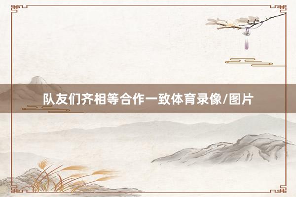 队友们齐相等合作一致体育录像/图片