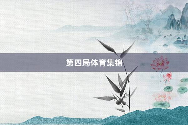 第四局体育集锦
